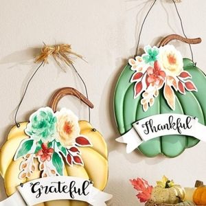 New Metal Fall Decor